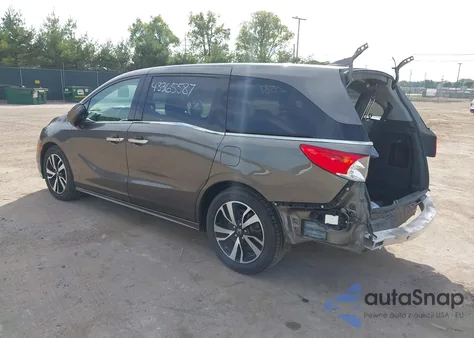 2018 Honda Odyssey Elite from USA, damaged, VIN 5FNRL6H91JB031958